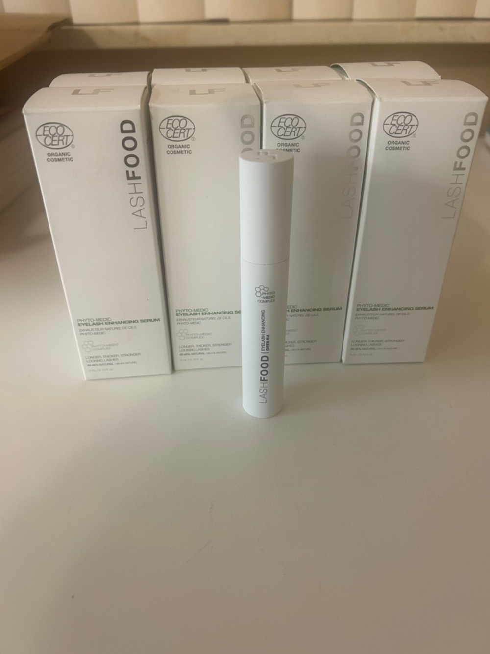 Lashfood eyelash enhancing serum bundle of 8pcs New in Box